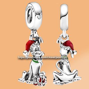 PANDORA Pluto Christmas Gift Charm 799199C01